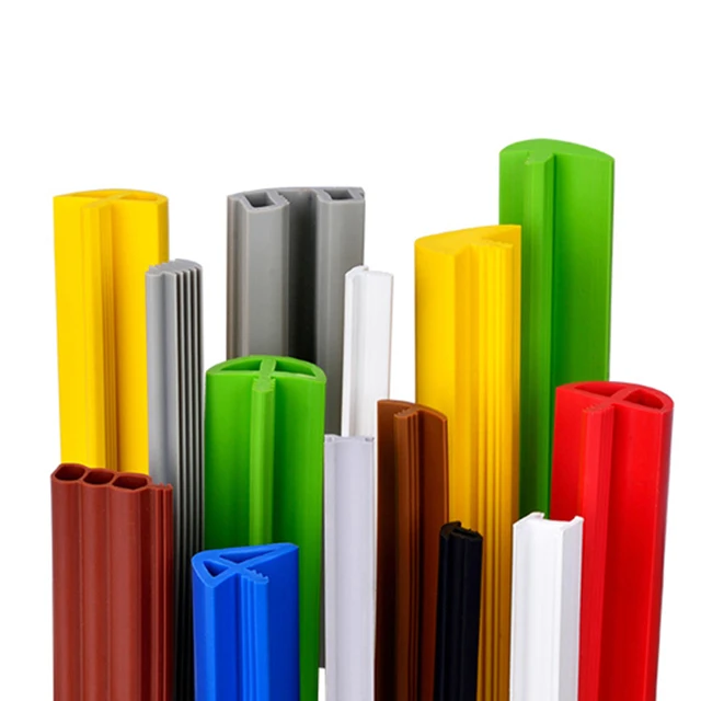 Ruizhan T Channel Shape Plastic Rubber Strip Profile For Home