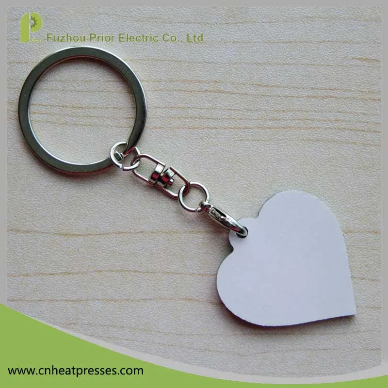 
Низкая цена, пользовательский термотрансферный принтер, сублимационный чистый цепочный брелок из ДВП 