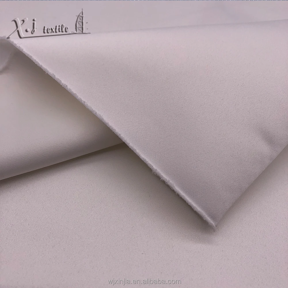 
75D*300D Polyester Satin Bridal Heavy Satin Fabric 