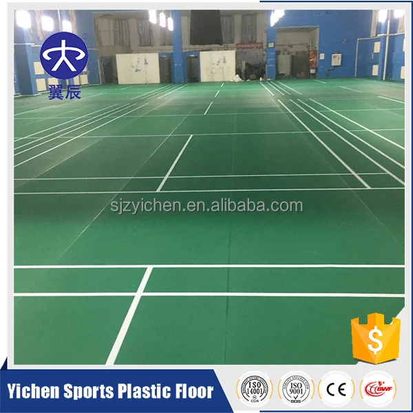 cheap linoleum rolls badminton court pvc foam flooring