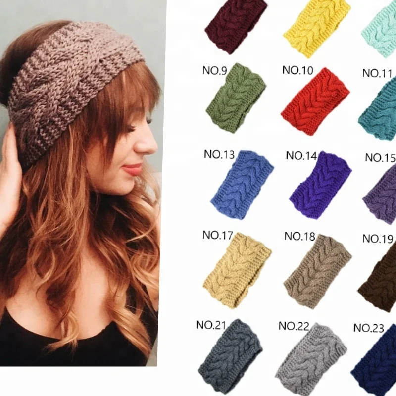 Women Winter Accessories Knit patterns Headband Head Warmer Ear Warmer
