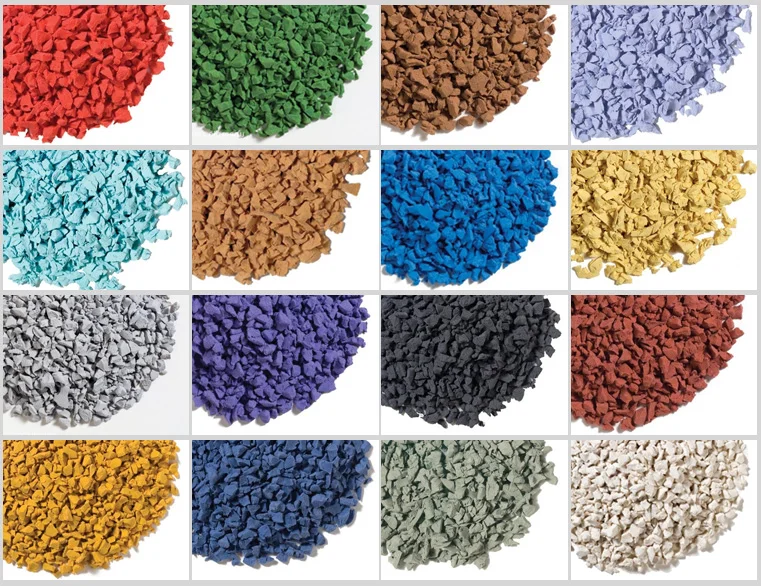 TJ Sgs Certificate Epdm Granule For Playground