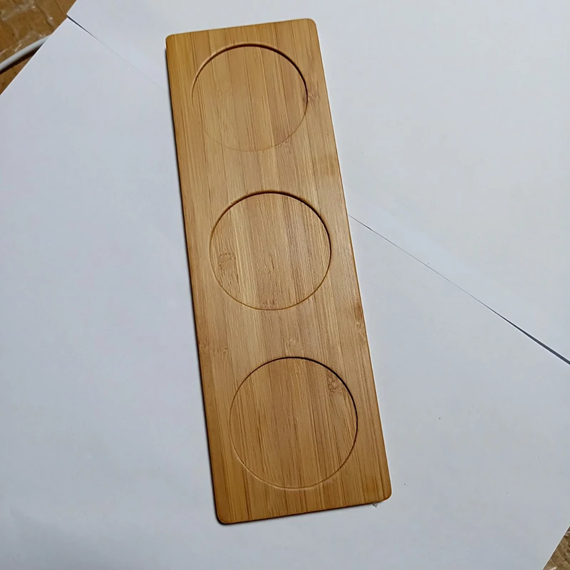 
Contemporary Bamboo Wooden Spice Rack Organizer With 3 Drawer 