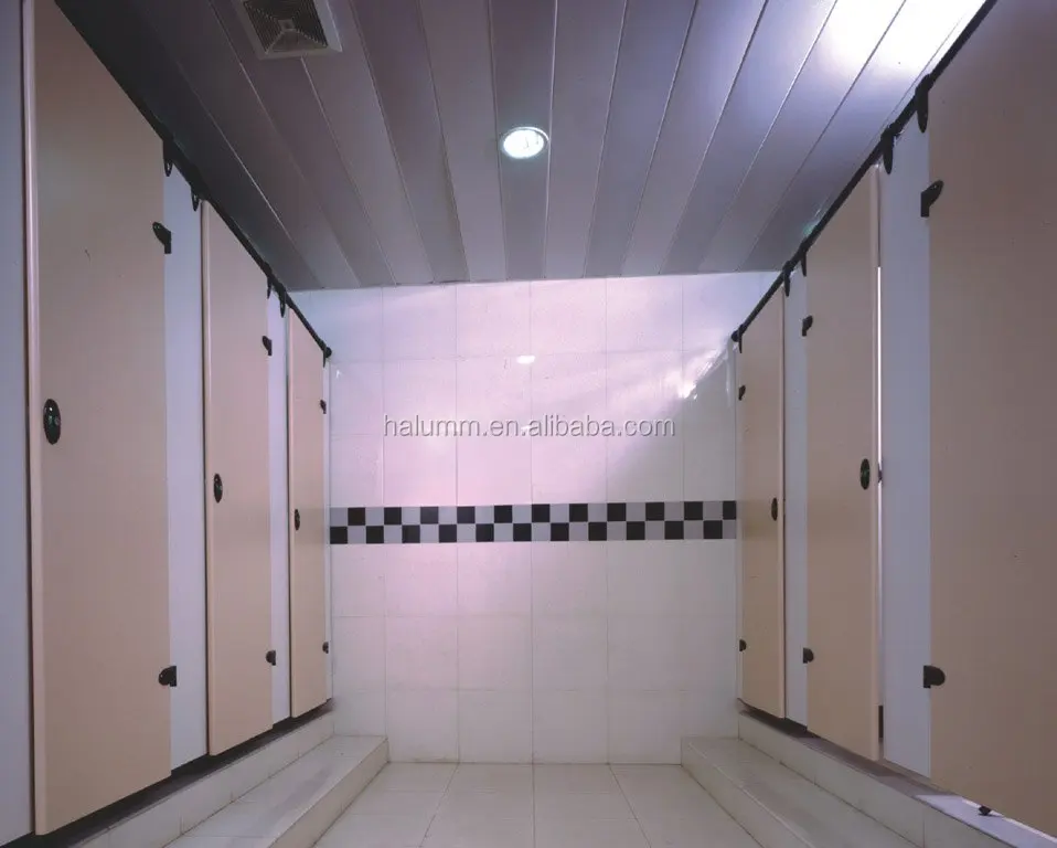 Nylon accessories Shower cubicle partition,Urinal Partition, phenolic shower partition with Fire-resistant, Water-proof