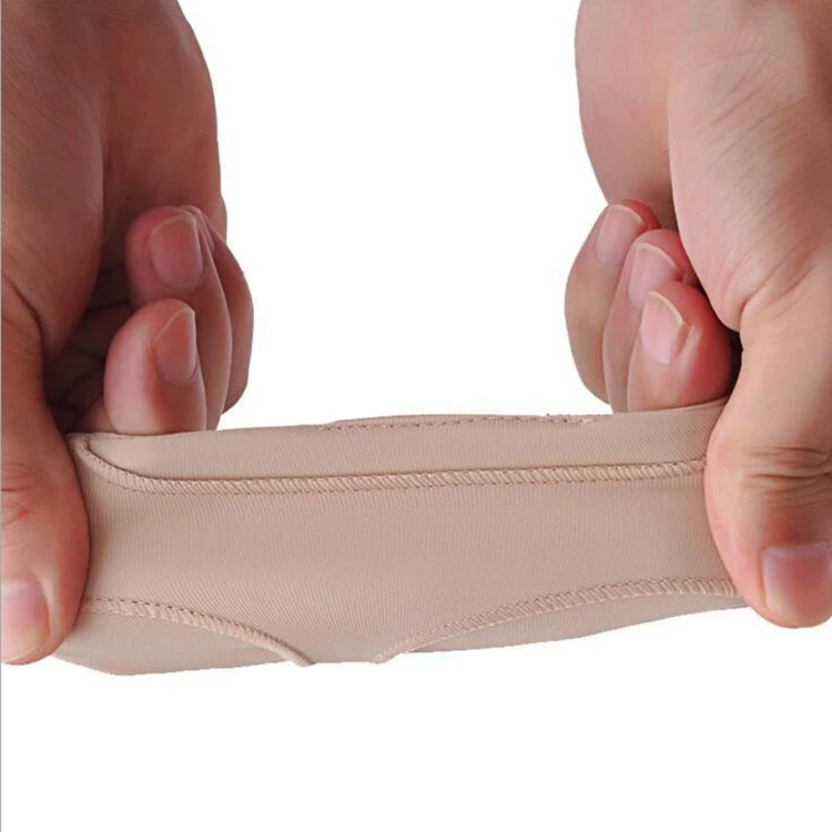 Silicone Gel Fabric Metatarsal Pad Forefoot Half Insoles For Women Foot Pain Relief