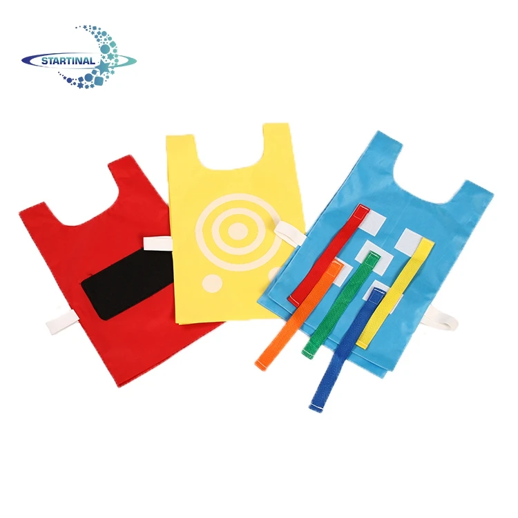 Kindergarten Cloth toys games educational toys children catch ball vest toys
