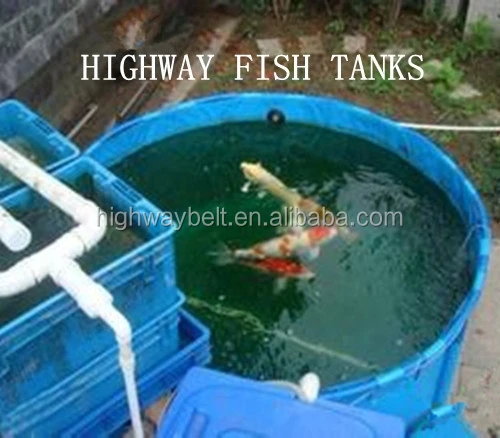 PVC water tanks fish farm