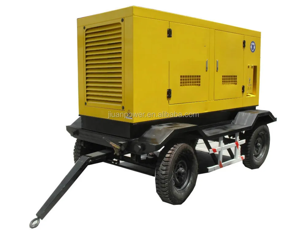 Power slient electric manufacturer factory price selling diesel generator 200kv generator on trolley