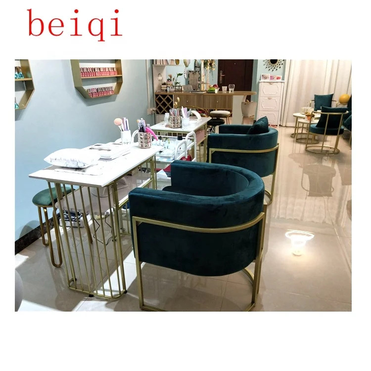 
Nail Salon Furniture Cheap Nail Table Wood Glass Manicure Table Used Beauty Salon Furniture Wholesale 
