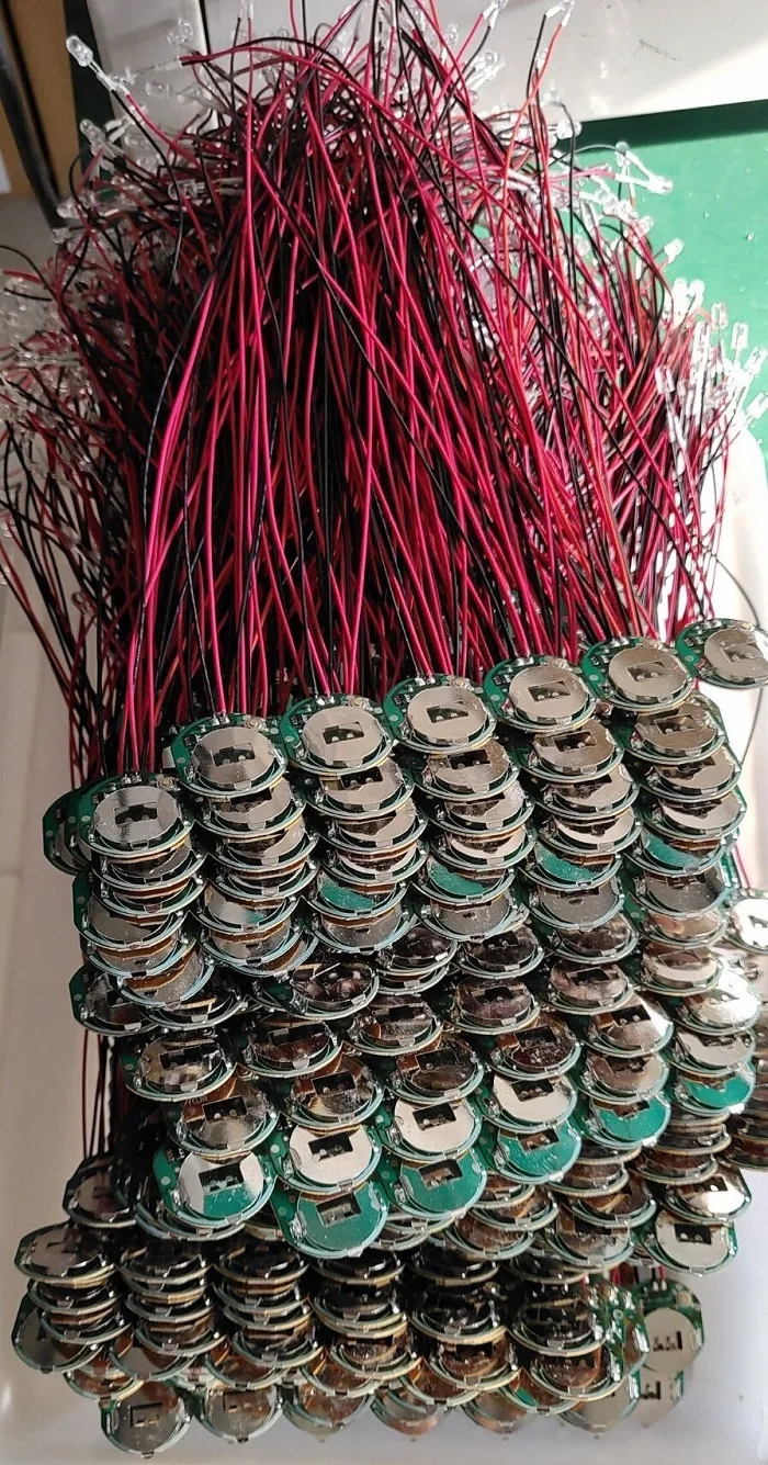 led light headgear mini flat led lights for crafts