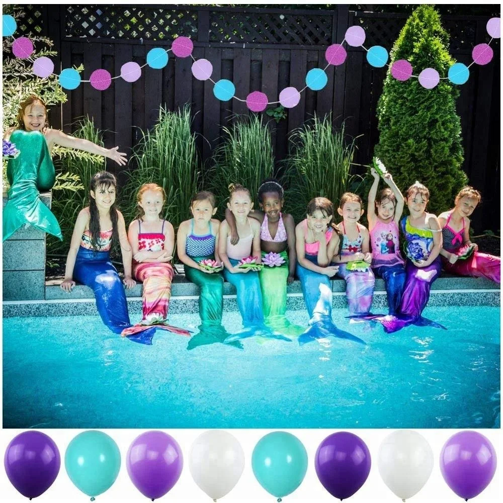 Mermaid Party Supplies Under the Sea Decorations Pack