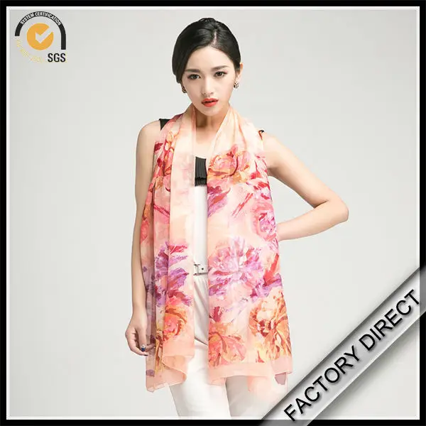 фабрики сразу лучшей цифровых пользовательских шарф печати