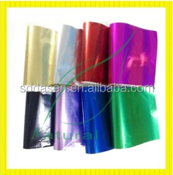 
Aluminum Foil Chocolate Wrapping Paper with different colours 