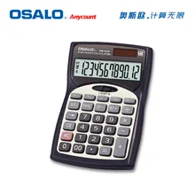 OS-612 Business PC Calculator Dual Solar Power Desktop Digital Calculadora Office Electronic Calculating Finance Calculatrice