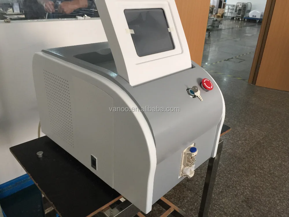 Portable cooling and painless 808nm diode laser hair removal machine facial rejuvenation machine