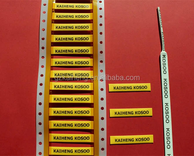 Гибкая теплоусаживающ идентификации кабельные маркеры рукава