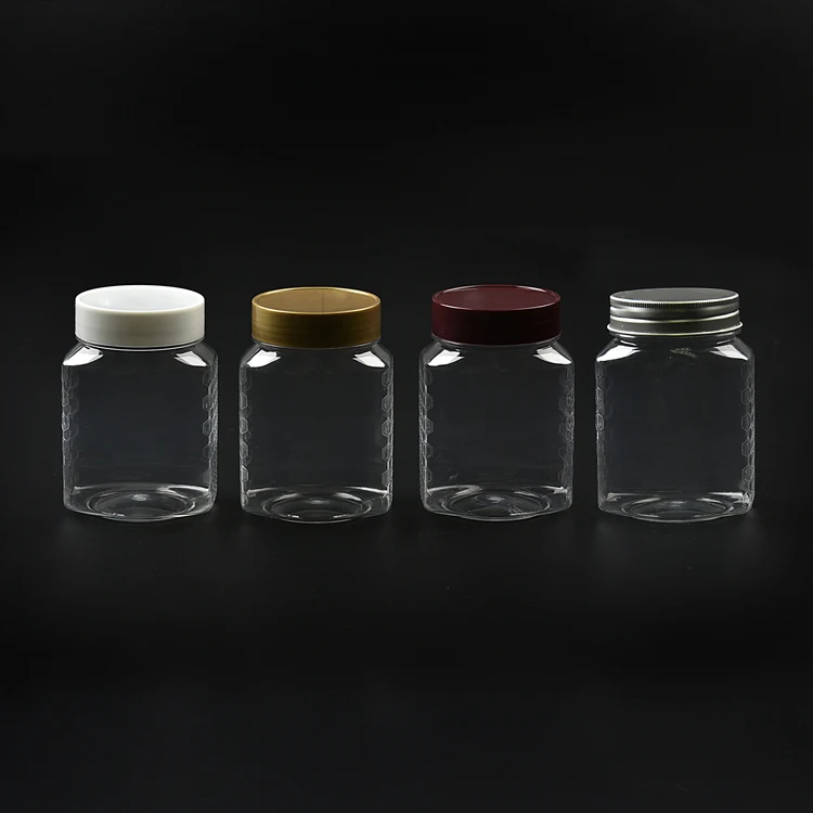 200g 250g 500g 1000g Packaging Bottles Honey Bear Jar Plastic Honey Bottles For Honey