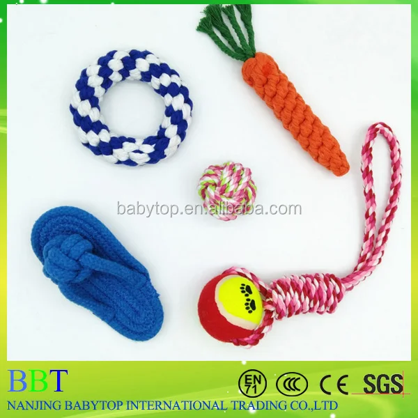 Dog Rope Toys 10 Set Pack Variety Pet Toy For Medium to Small Dog