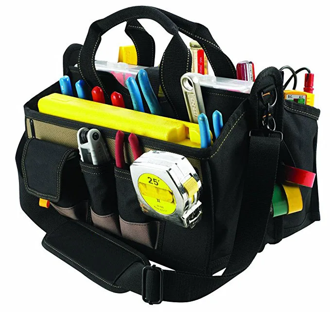 Пользовательские Leathercraft 15 Карманный 16 в центр лоток сумка для инструмента