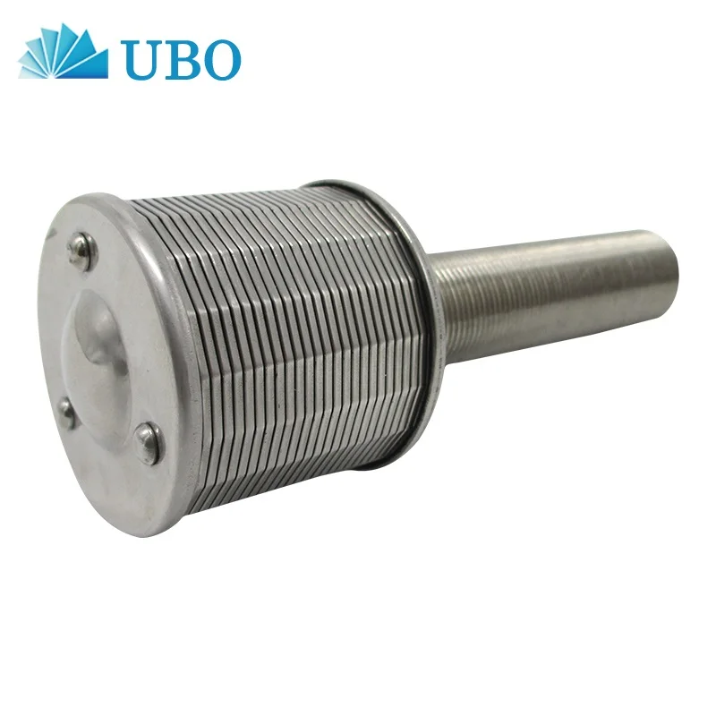 High Quality SS Water And Gas Filter Johnson Slotted Strainer Nozzle Screen