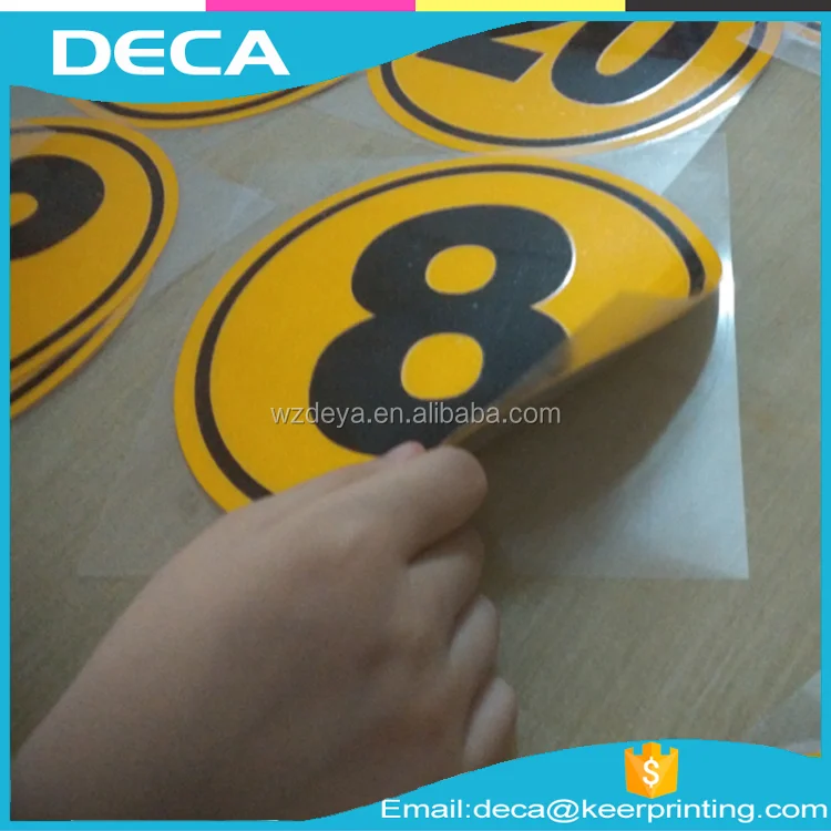 Cheap price custom logo printing uv resistant water proof transparent die cut vinyl sticker