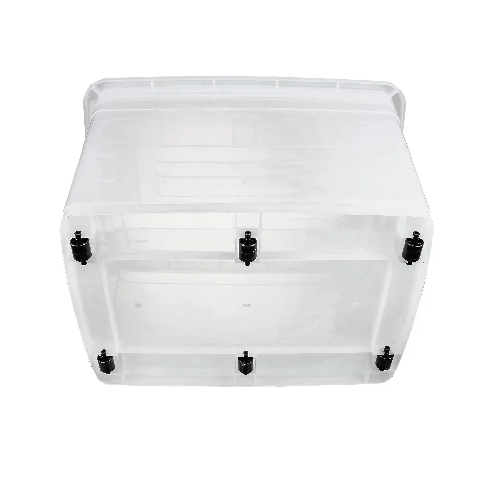 Household waterproof multi-function plastic retail storage box