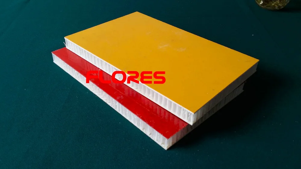 FRP PP honeycomb core sandwich composite panel