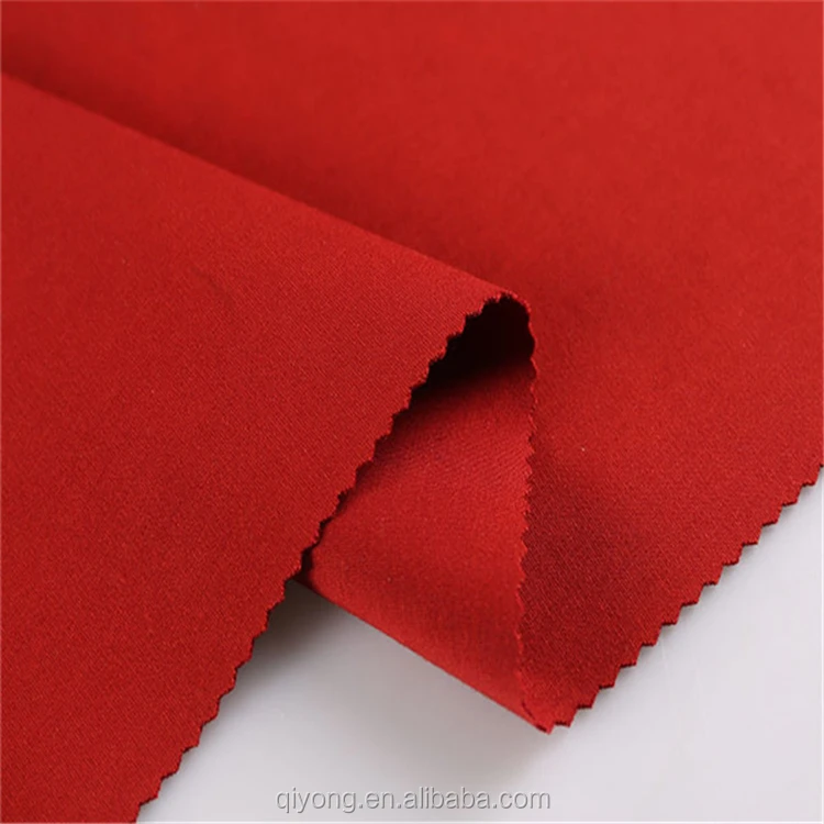 Hot Selling Nylon Rayon Elastane Double Jersey Punto Roma Fabric N/R for Pants,Garment