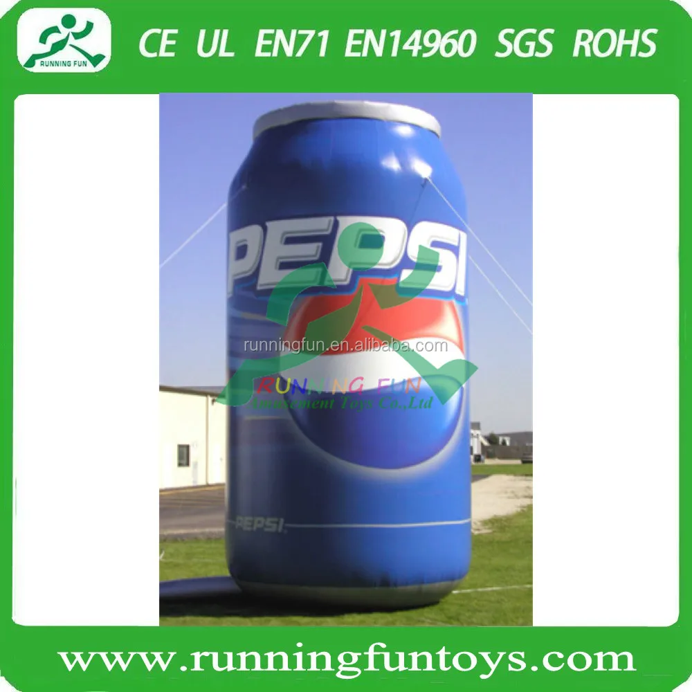 Commercial Grade Custom Inflatable Zip-Top Can Bottle Can Balloon Beer Can Model For Advertising