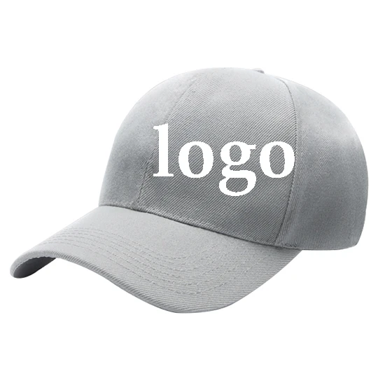 High Grade Quality  Customized Wholesale Baseball Cap 100% Cotton Custom Your Brand Logo Baseball Caps Embroidery Sport Cap Hat