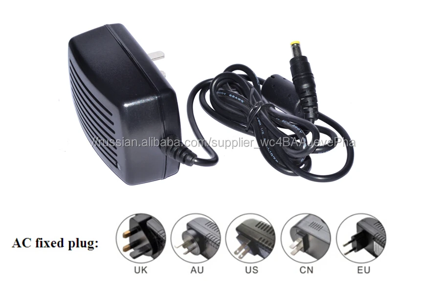 18Vdc switching power adapter // Universal AC-DC adapter // Power adapter // charger