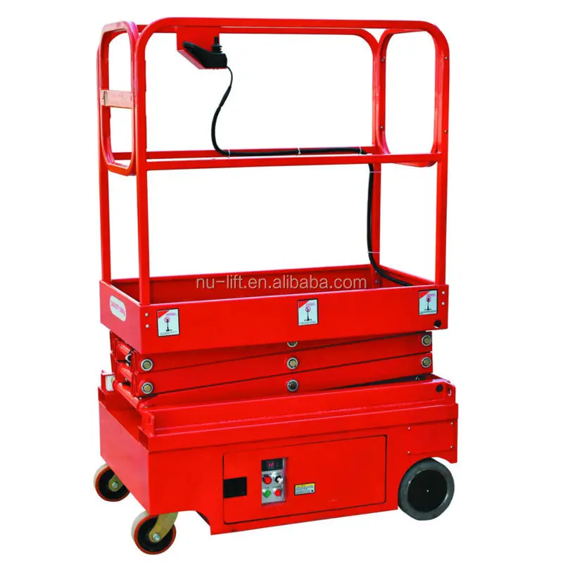 Мобильная мини-самоходная Рабочая платформа Ножничного типа