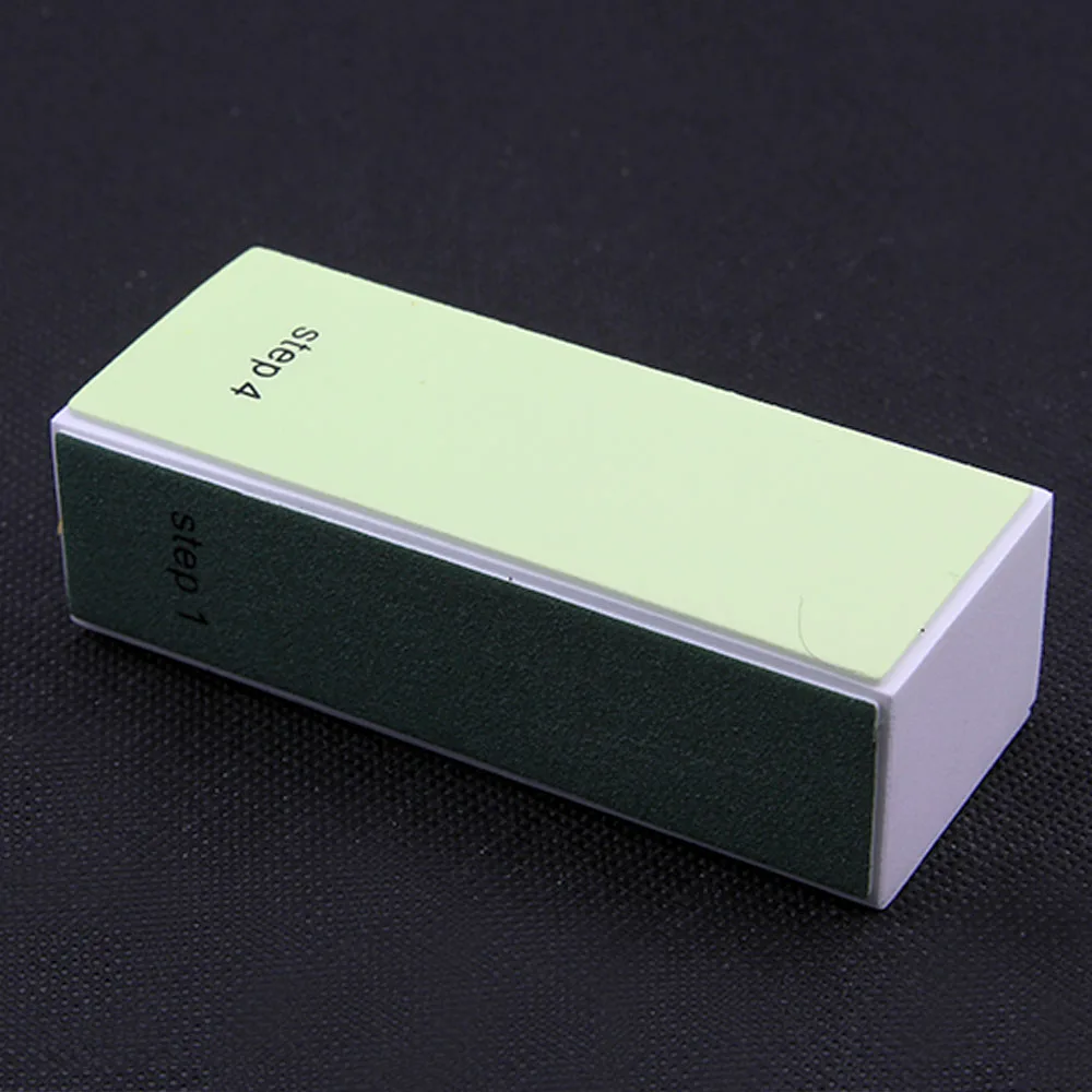 Блок для полировки ногтей трехсторонняя полировка гладкая блестящая-мини натуральная Полировочная машинка с 3 сторонами-грубая мягкая