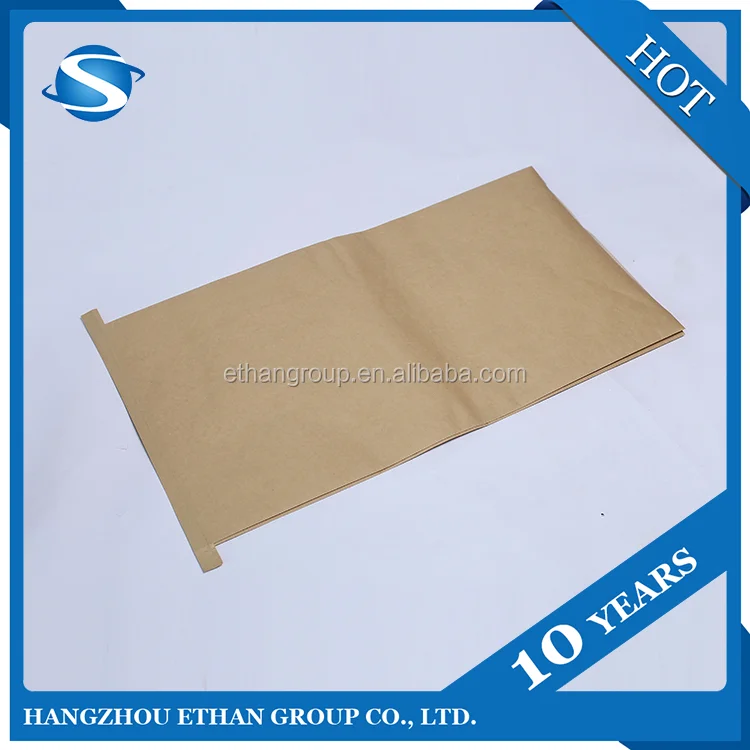 2024 new Design High quality cheap custom kraft paper laminated polypropylene woven bag for 3kg 5kg 7kg 9kg charcoal barbecue