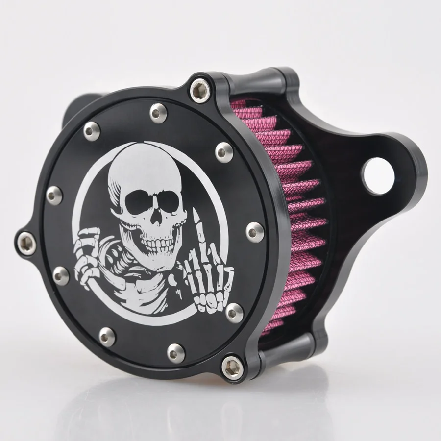 Воздушный фильтр для мотоцикла, воздухозаборная система, комплект подходит для Harley Sportster XL883 XL1200 Iron 883 48 72 sevi-two 1991-2021