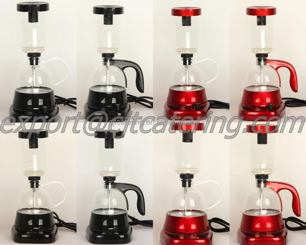CJTcatering best selling electric use 3cup syphon coffee maker for sale
