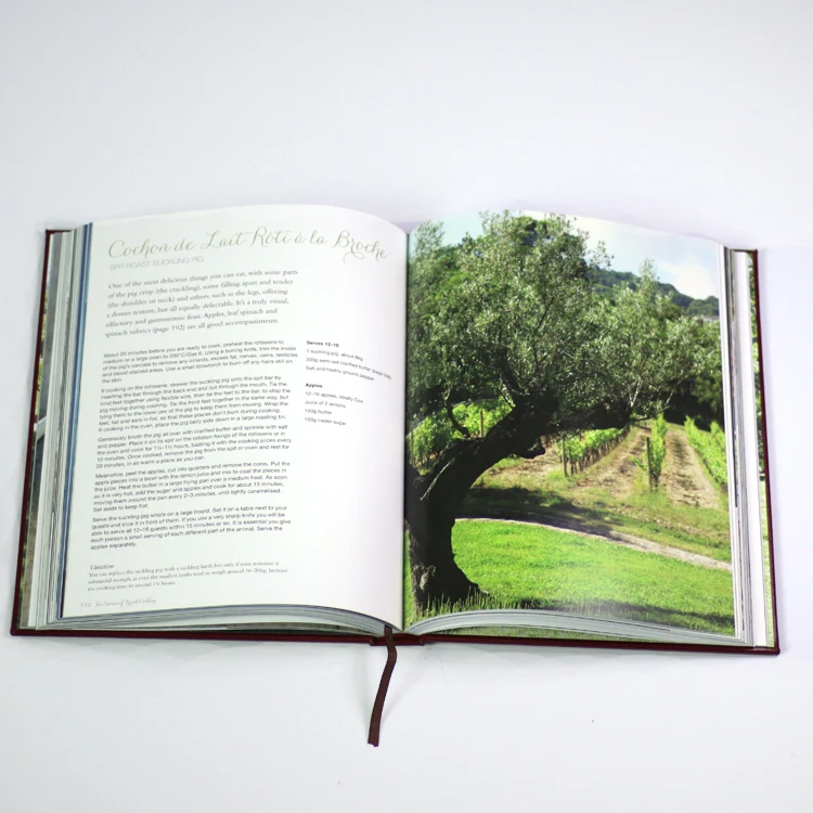 Custom hard cover art paper printing magazine/book/brochure/catalog for high end requirement