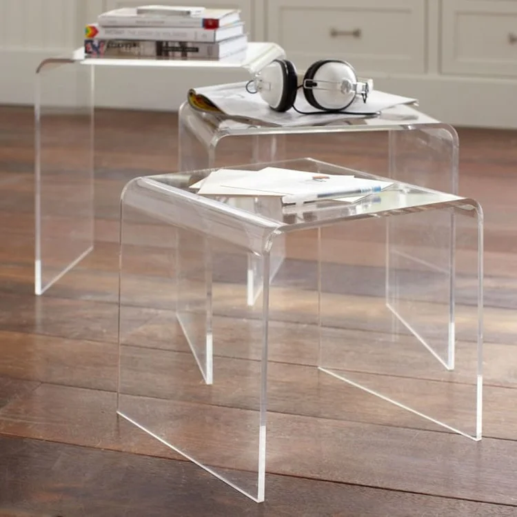 high quality Clear TV stands/ Acrylic Tv Monitor Stand from supplier