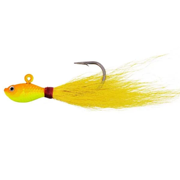 
Fishing Lures Bucktail Jig Bass Fluke Flouder 1oz Fishing Lure Bucktail 