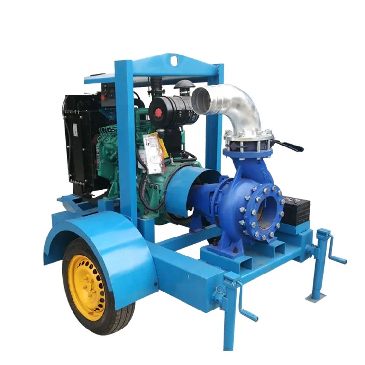 high capacity diesel engine centrifugal water pump for field irrigation