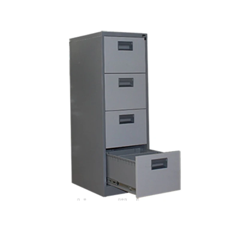 Lockable White Metal 4 Drawer Card Box File Cabinet/hot Sale Four Drawer Lateral Steel Filing Cabinets
