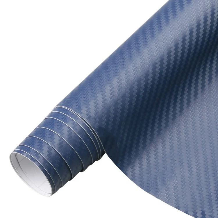 Guangzhou Xiaode Wholesale reflective 5d carbon fiber car wrap black chrome vinyl car wrap