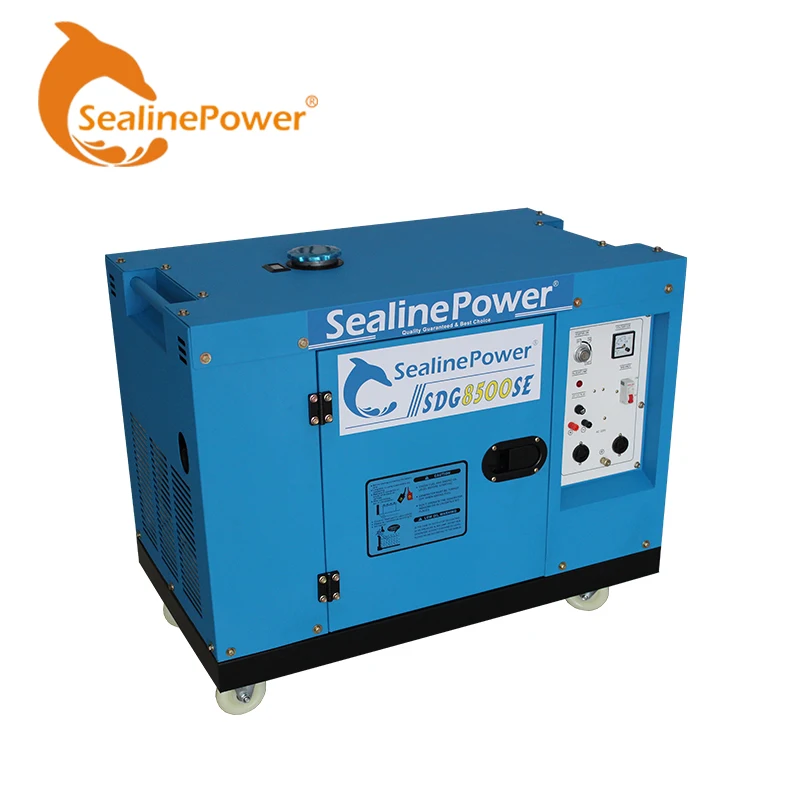 SDG8500SE 6KW 7.5KVA Super Silent Type Diesel Generator