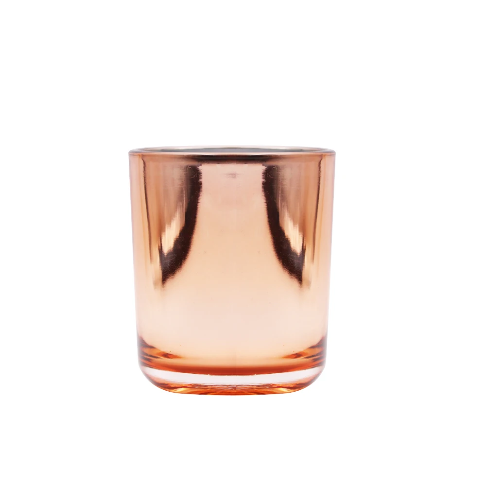 Amazon Top Seller 2019 Custom Frosted Glass Jar Candle, Unique Design Home Decoration Votive Rose Shaped Glass Candle Holder