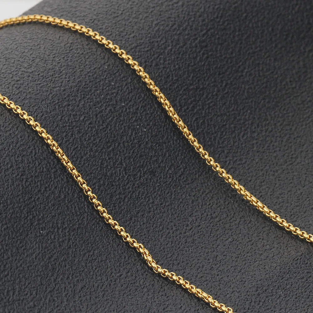 Factory Price 316L Stainless Steel Chains Jewelry New Gold Chain Design for men