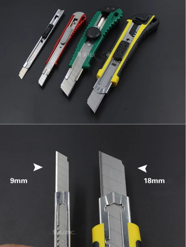 
diffrent types of utility knife from guangzhou berrylion foshan tools utility knife 