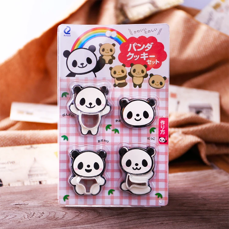 
Chinese Supplier Panda Shape Plastic Cookie Cutter 