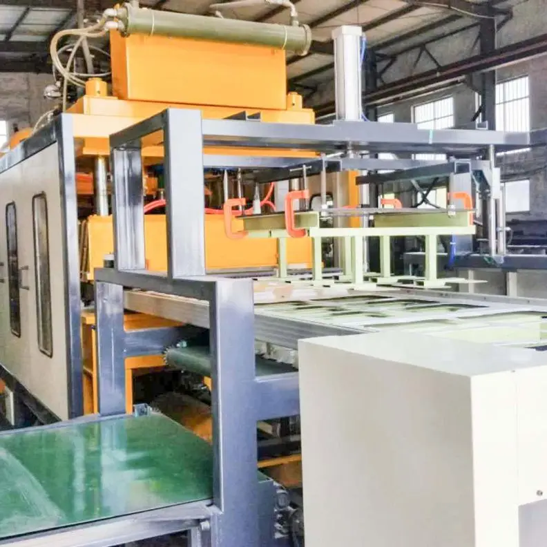 
PSP135/150 polystyrene foam trays for food packaging production line 