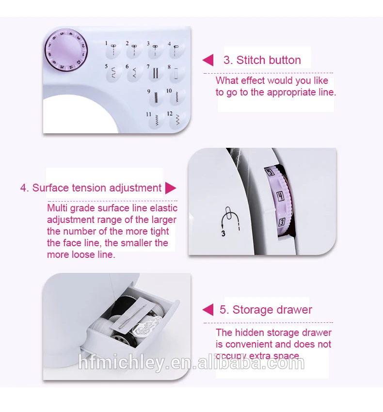 VOF FHSM-505 automatic pocket handheld manual sewing machine