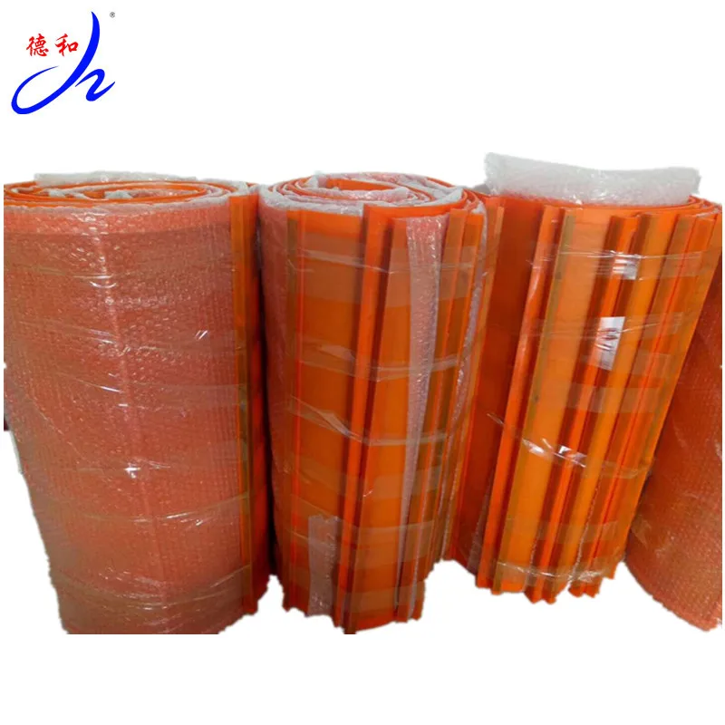 Polyurethane dewatering vibrating screen mesh/ Ultra-Fine soft shaker screen for sieve vibrating for sand